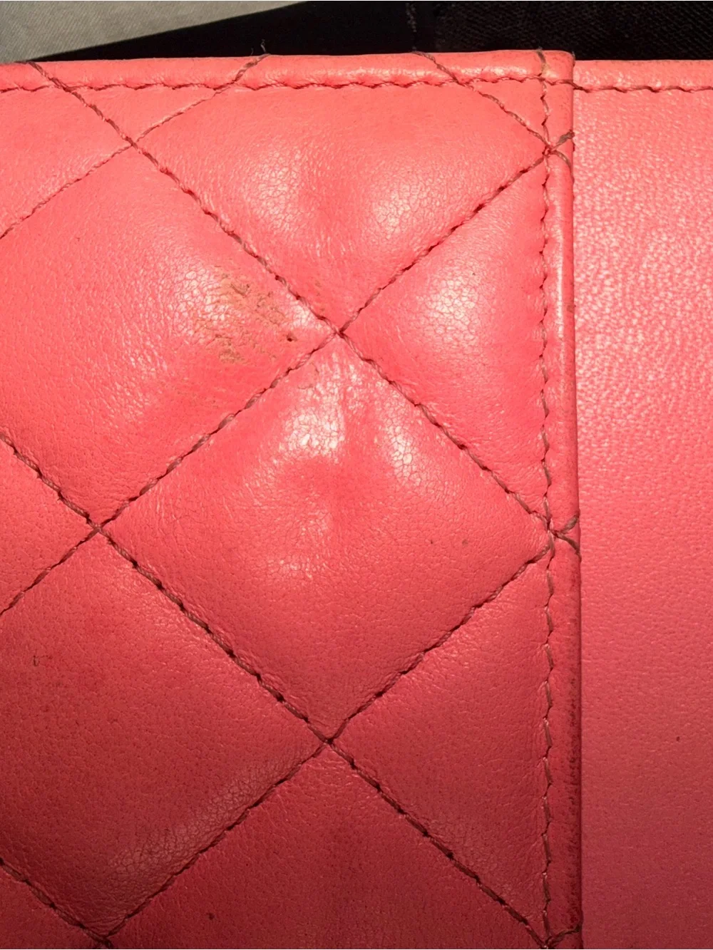 CHANEL Pink Quilted Flap Crossbody with Gold CC mini Bag